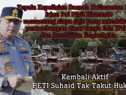 Wow. . . .Kembali Marak Kegiatan PETI di Suhaid Tak Tersentuh Hukum