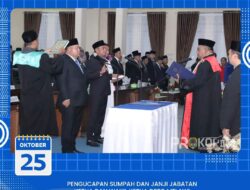 Pjs. Bupati Melawi Hadiri Rapat Paripurna Pengucapan Sumpah/Janji Pimpinan DPRD Kabupaten Melawi Periode 2024-2029