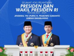 Pemerintah Kabupaten Melawi Ucapkan Selamat atas Pelantikan Presiden dan Wakil Presiden RI Periode 2024-2029