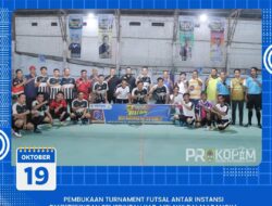 Sekretaris Daerah Kabupaten Melawi Resmi Buka Turnamen Futsal Antar Instansi dalam Rangka HUT KORPRI ke-53